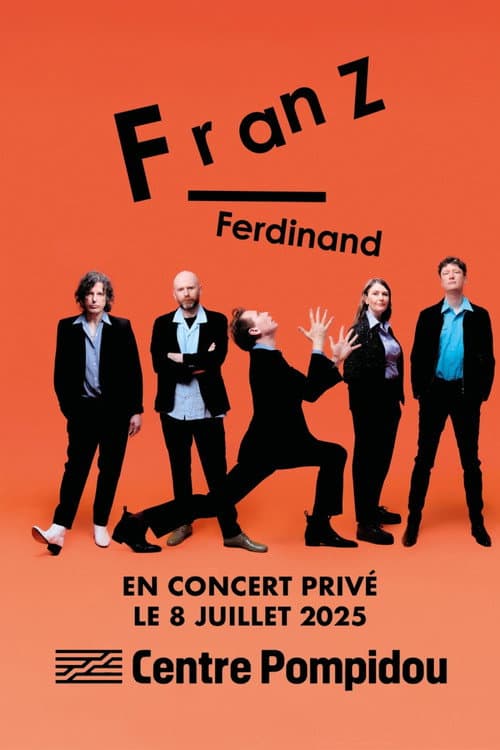 Franz Ferdinand : concert privé au Centre Pompidou